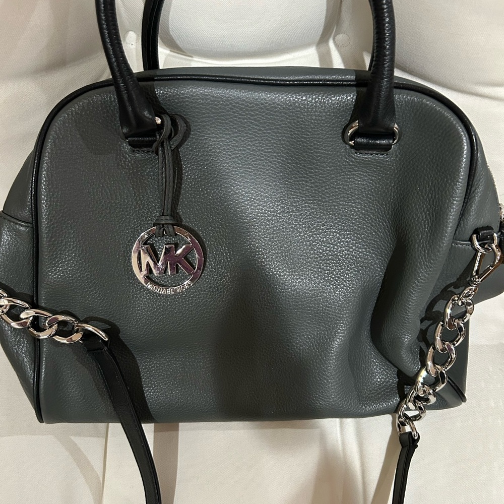 Michael Kors Black Leather Women's Bag